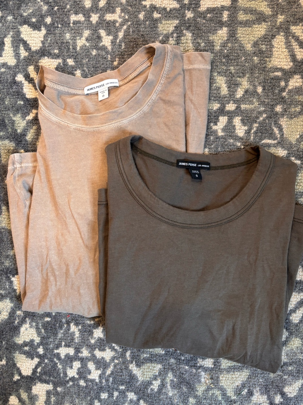 James Perse Women's tshirt size 0 bundle of 2 shirts